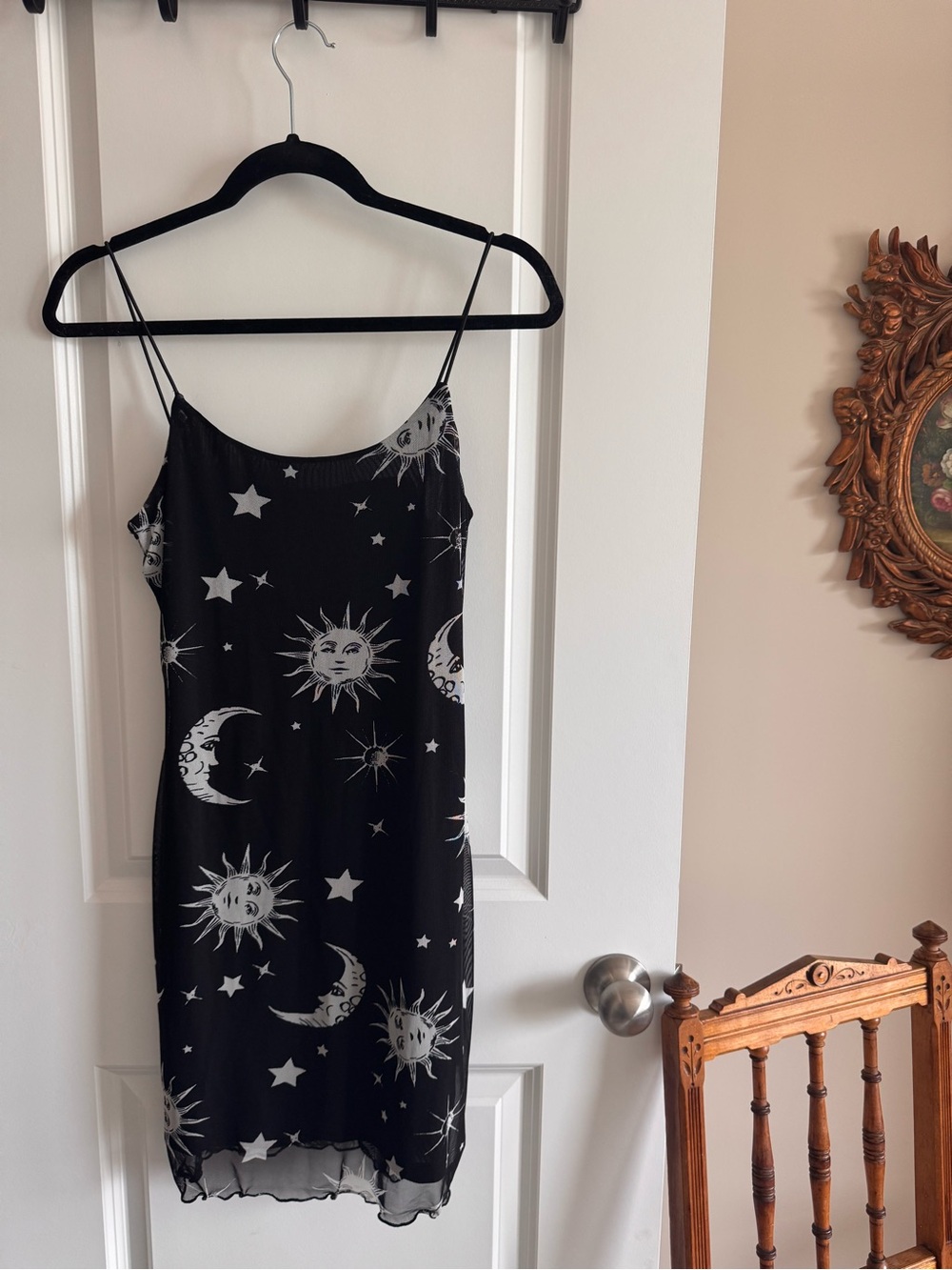 Forever 21 Celestial mesh bodycon dress